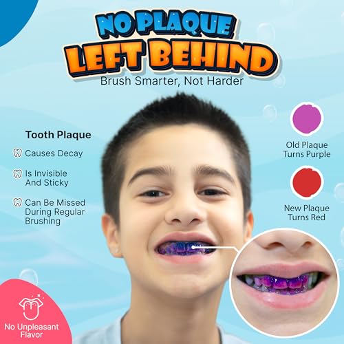 PLQUE Disclosing Gel Pen – Plaque Detector for Brushing (90 Uses)