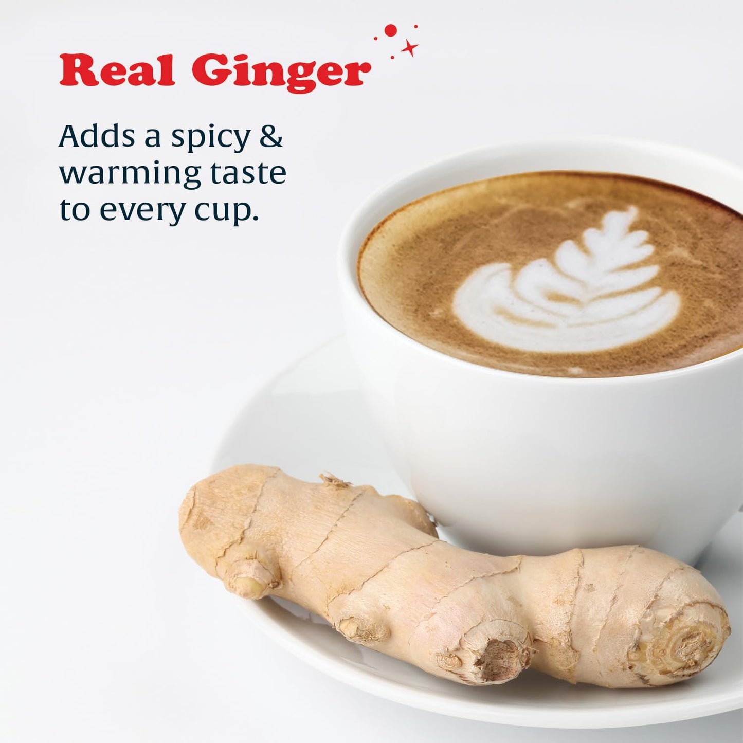 Pocas Ginger Latte Instant Tea 2-Pack — Real Ginger & Creamy Latte