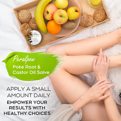 Poke Root & Castor Oil Salve - 1.76oz (50g) – Vegan Lymphatic Support Massage Balm