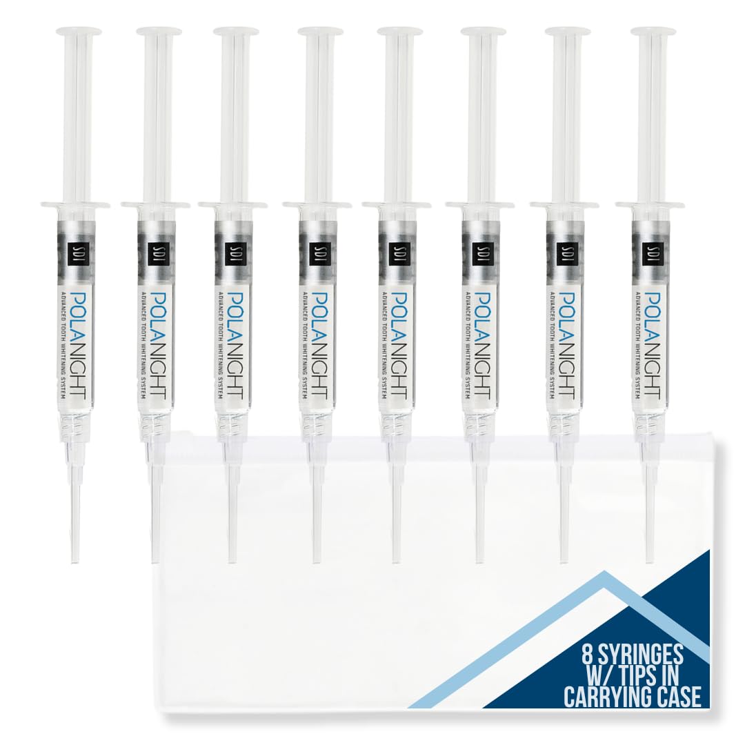 Polanight 16% Teeth Whitening Gel – 8-Syringe Pack Bundle