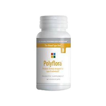 Polyflora B 120 VegCaps (POLY8) – Probiotic Supplement | 100% Veggie Capsules