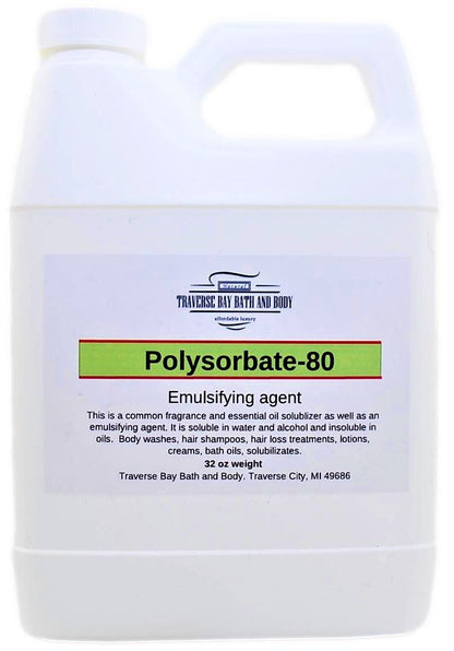 Polysorbate 80 32oz – T-MAZ 80 Tween 80 Surfactant & Emulsifier, Made in USA