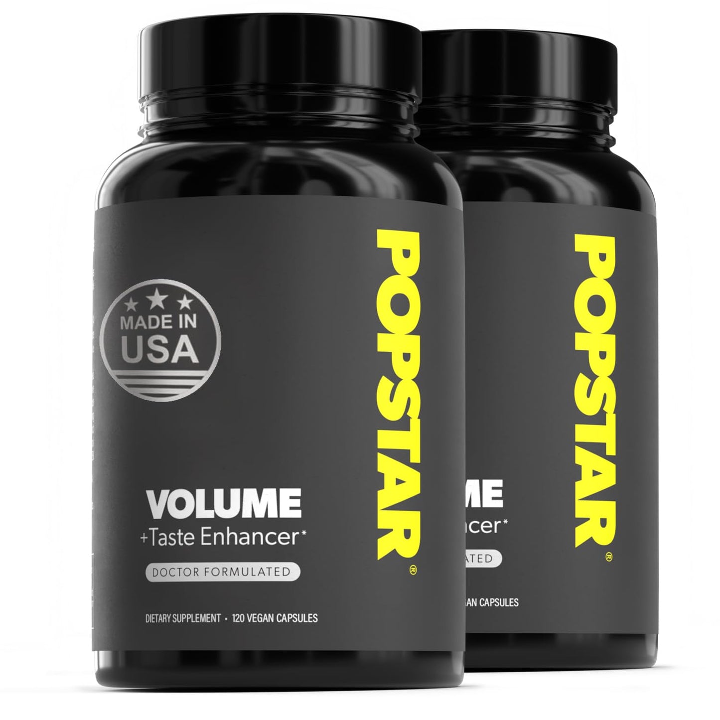 POPSTAR Labs Semen Volume Booster – Doctor-Formulated, 240 Capsules, Made in USA