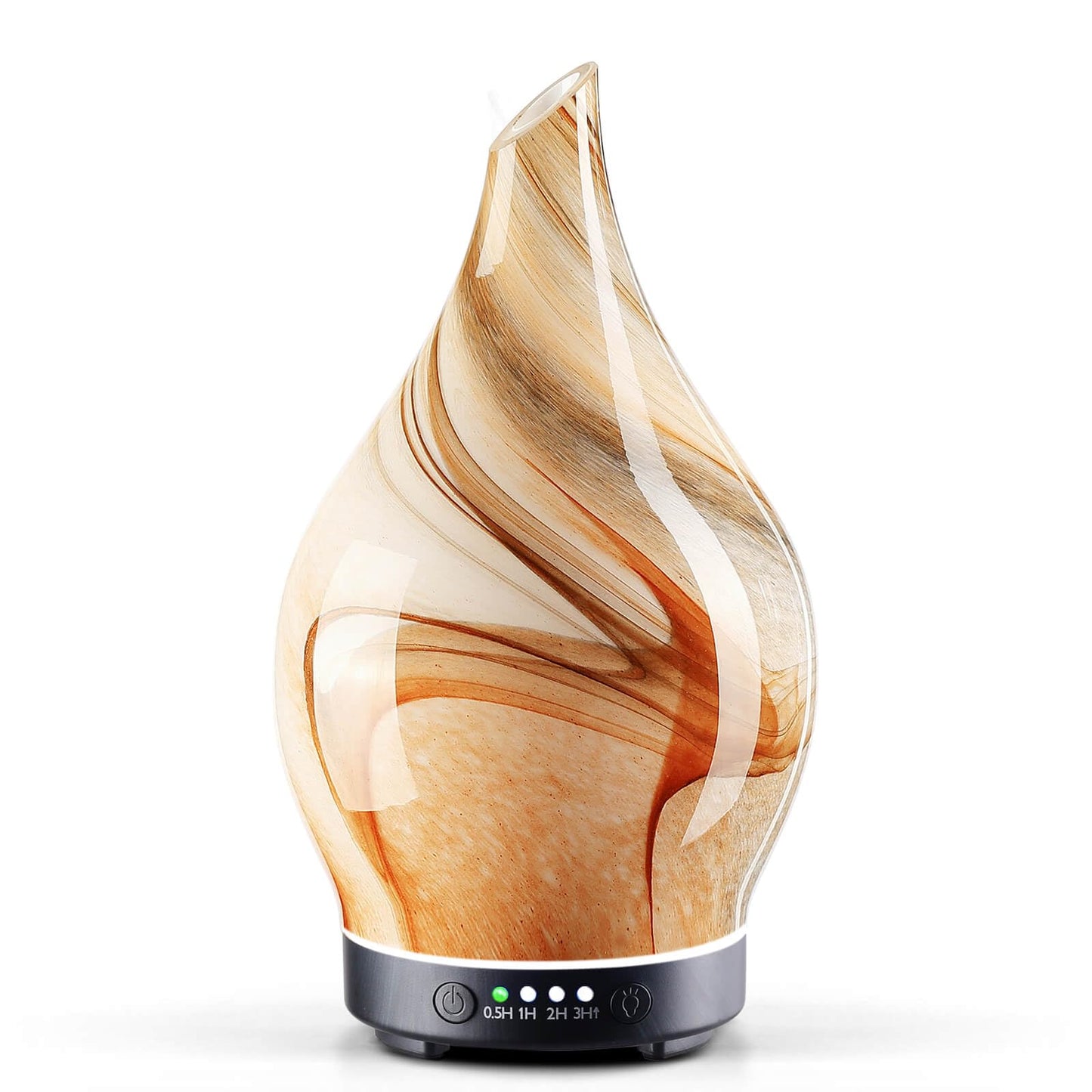 Porseme 150ml Glass Color-Changing Essential Oil Diffuser | Ultrasonic, Auto-Off
