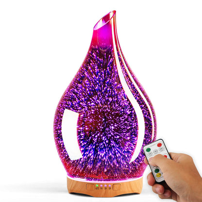 Porseme 280ml Essential Oil Diffuser with Remote - BPA Free Auto Shut-Off