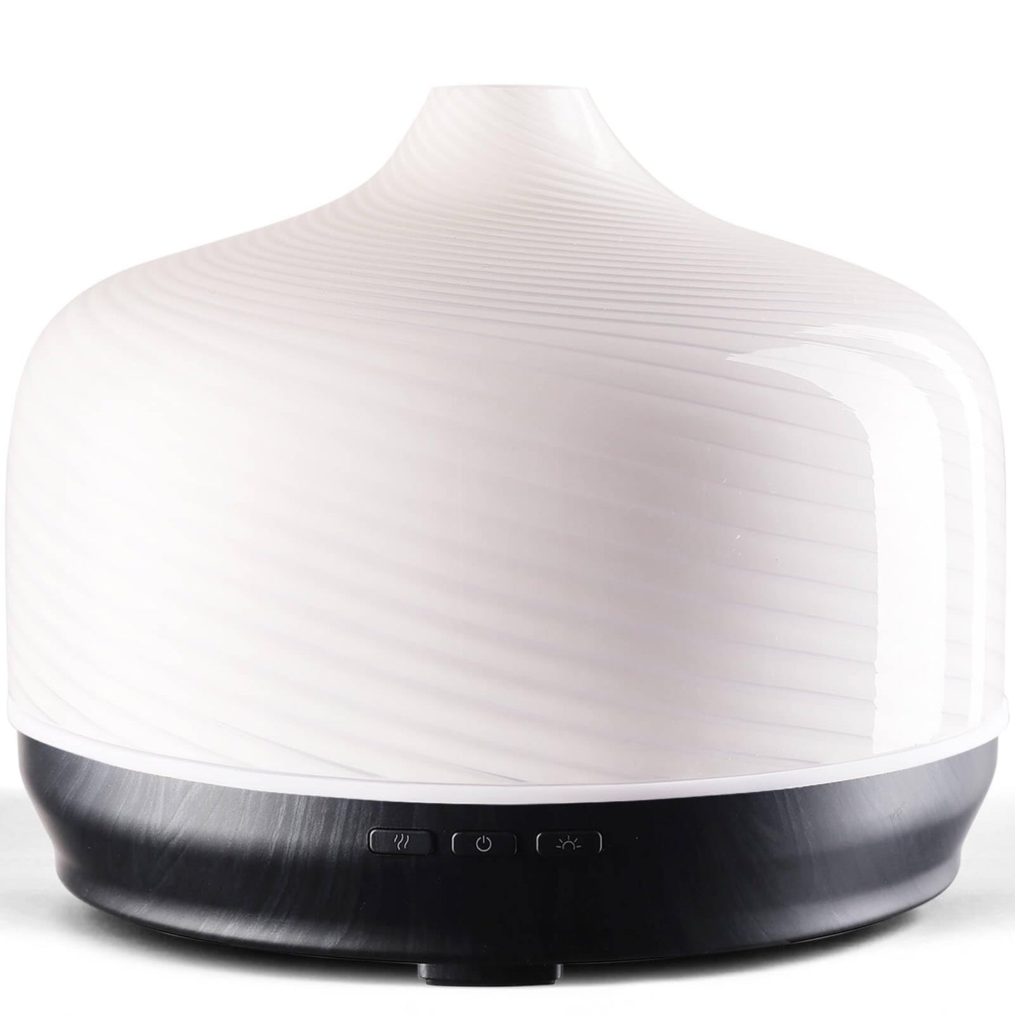 Porseme 500ml Glass Essential Oil Diffuser – Ultrasonic Cool Mist, Auto-Off