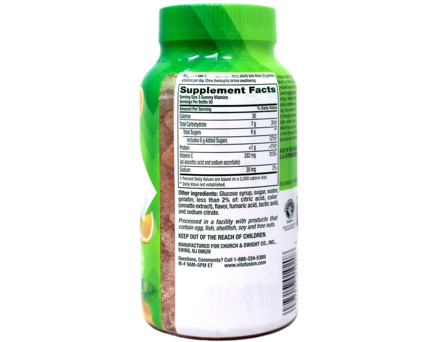 Power C Gummies for Adults (Family Bundle) | Vitafusion Orange Vitamin C