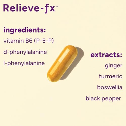 PPO Lab Relieve-fx DLPA Boswellia Turmeric Ginger - 90ct Capsules | Curcumin, Black Pepper