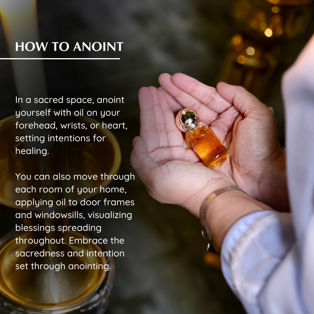 Myrrh Anointing Oil 9ml – Blessings from The Holy Lands | Jerusalem Olive Oil