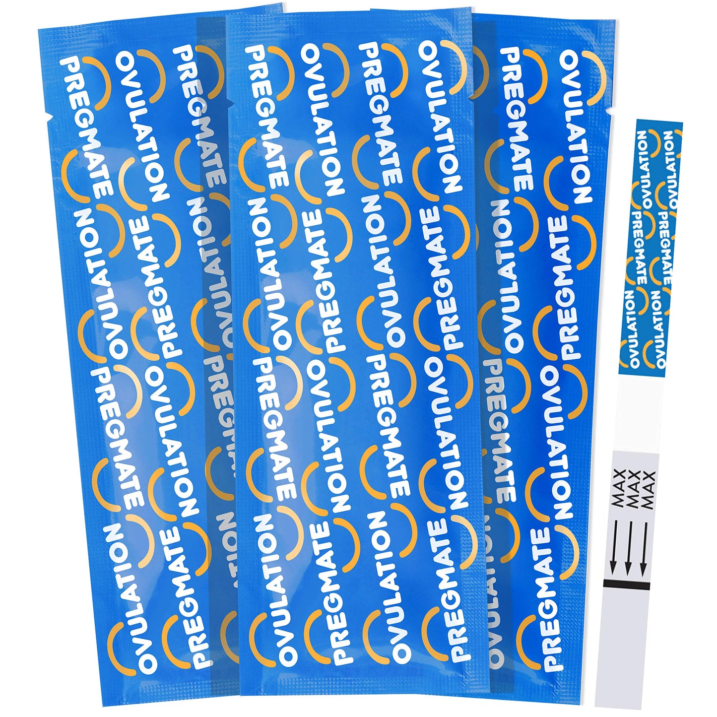 Pregmate 100 Ovulation Test Strips – Numerical LH Result (100 Count)
