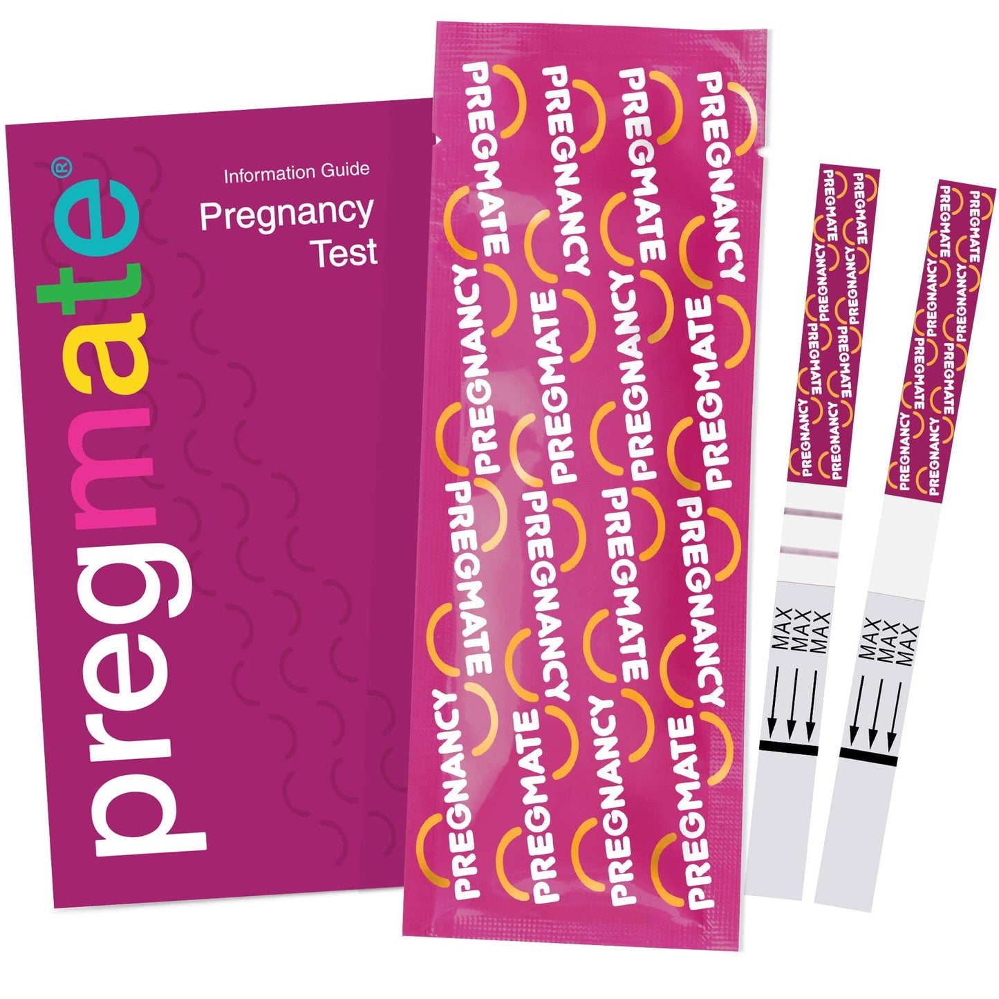Pregmate 25 Pregnancy Test Strips (25 Count) - Accurate & Sensitive 25 miu/ml