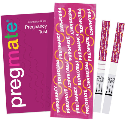 Pregmate 50 Pregnancy Test Strips – 50 Count, Quick & Accurate Home Test