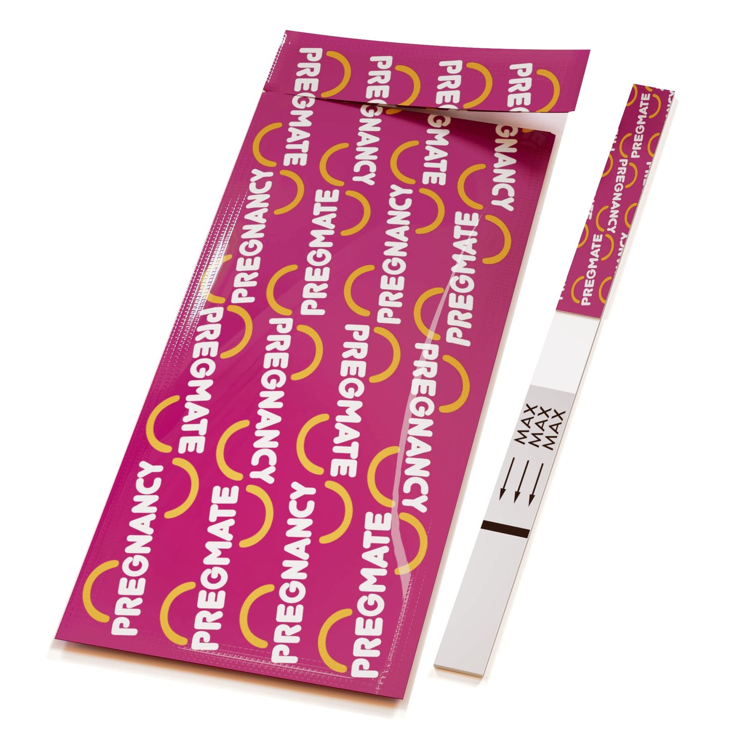 Pregmate 50 Pregnancy Test Strips – 50 Count, Quick & Accurate Home Test