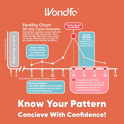 Pregnancy & Ovulation Test Strips Kit | Fertility Tracking & Family Planning