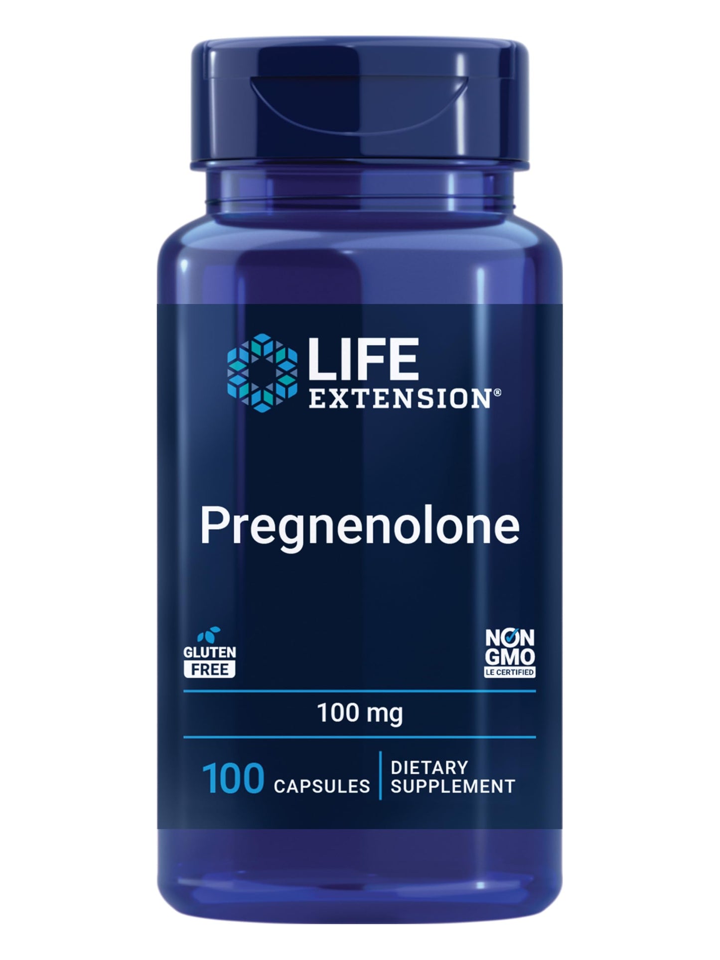 Life Extension Pregnenolone 100 mg - Hormone Balance & Cognitive Health