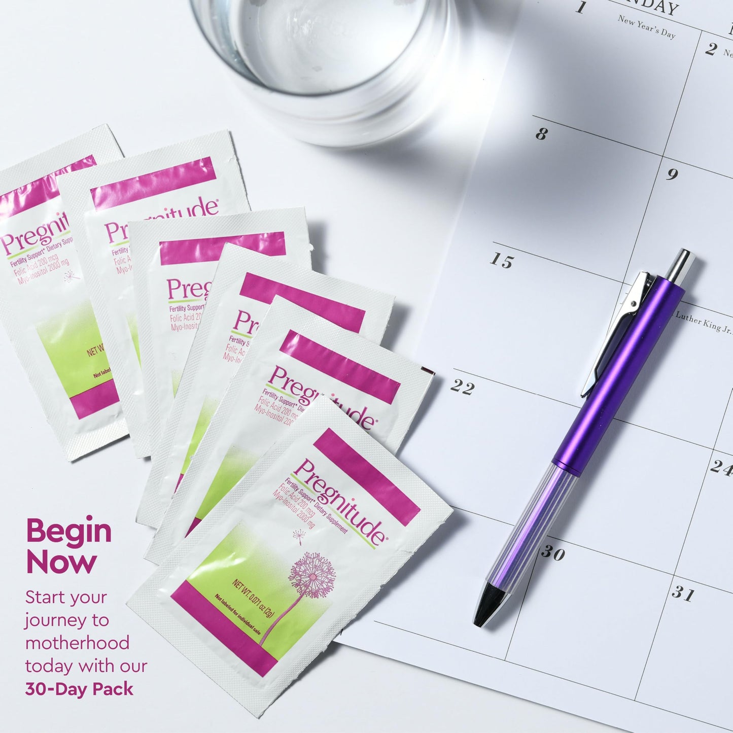 Pregnitude Reproductive Fertility Support – Regular Ovulation & Egg Quality | 120 Packets