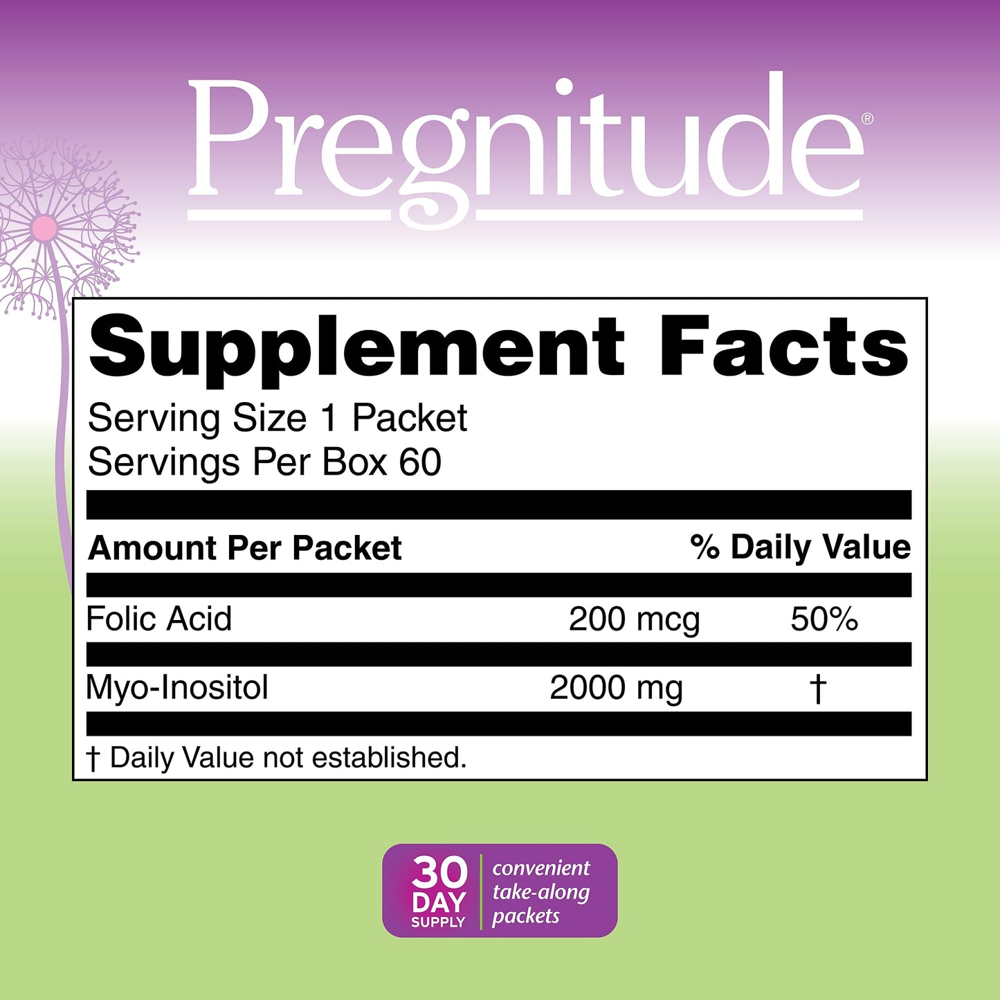 Pregnitude Reproductive Fertility Support – Regular Ovulation & Egg Quality | 120 Packets