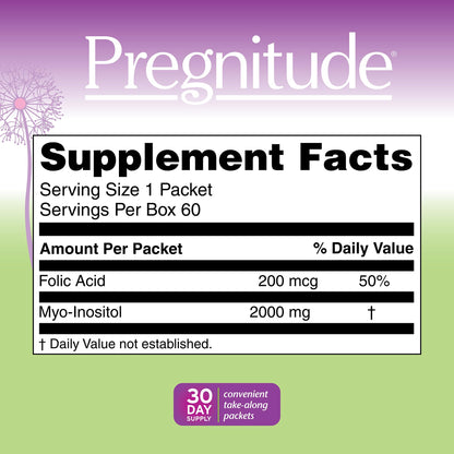 Pregnitude Reproductive Fertility Support – Regular Ovulation & Egg Quality | 120 Packets