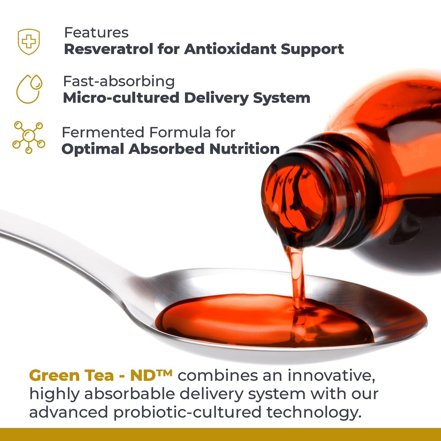Premier Research Labs Green Tea-ND Probiotic Fermented Extract - 8 Fl Oz