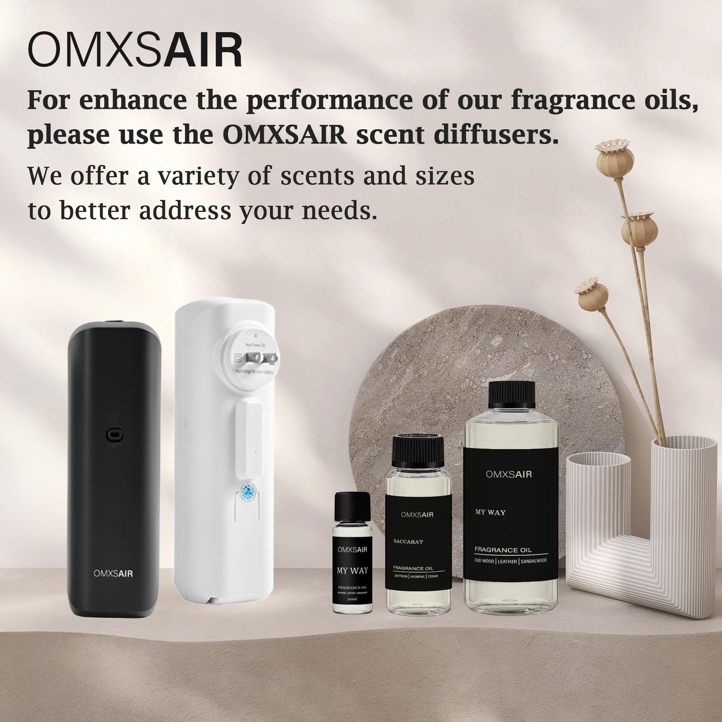 Luxury Hotel Scent Dream On Oil Diffuser Refill Kit – 20ml | Long-Lasting Fragrance for Large Rooms, HVAC & Cars