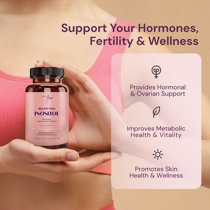 QSTA Premium Inositol Bundle – 4100mg (40:1) Myo & D-Chiro for Women | 9-in-1 Hormonal & Metabolic Support
