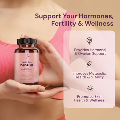 QSTA Premium Inositol Supplement 4100mg 40:1 for Women – Myo & D-Chiro 9-in-1