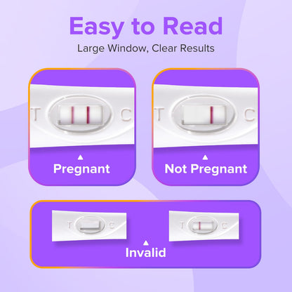 Premom Pregnancy Test Midstream: Early HCG Detection Sticks - 3 Pack Pregnant Test Kit