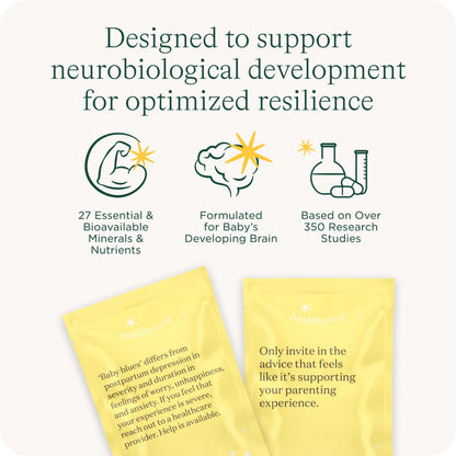 HealthyNest Postnatal & 4th Trimester Prenatal Vitamin | Made with Methylated Folate, Choline, DHA, Iron | 31 Day Supply