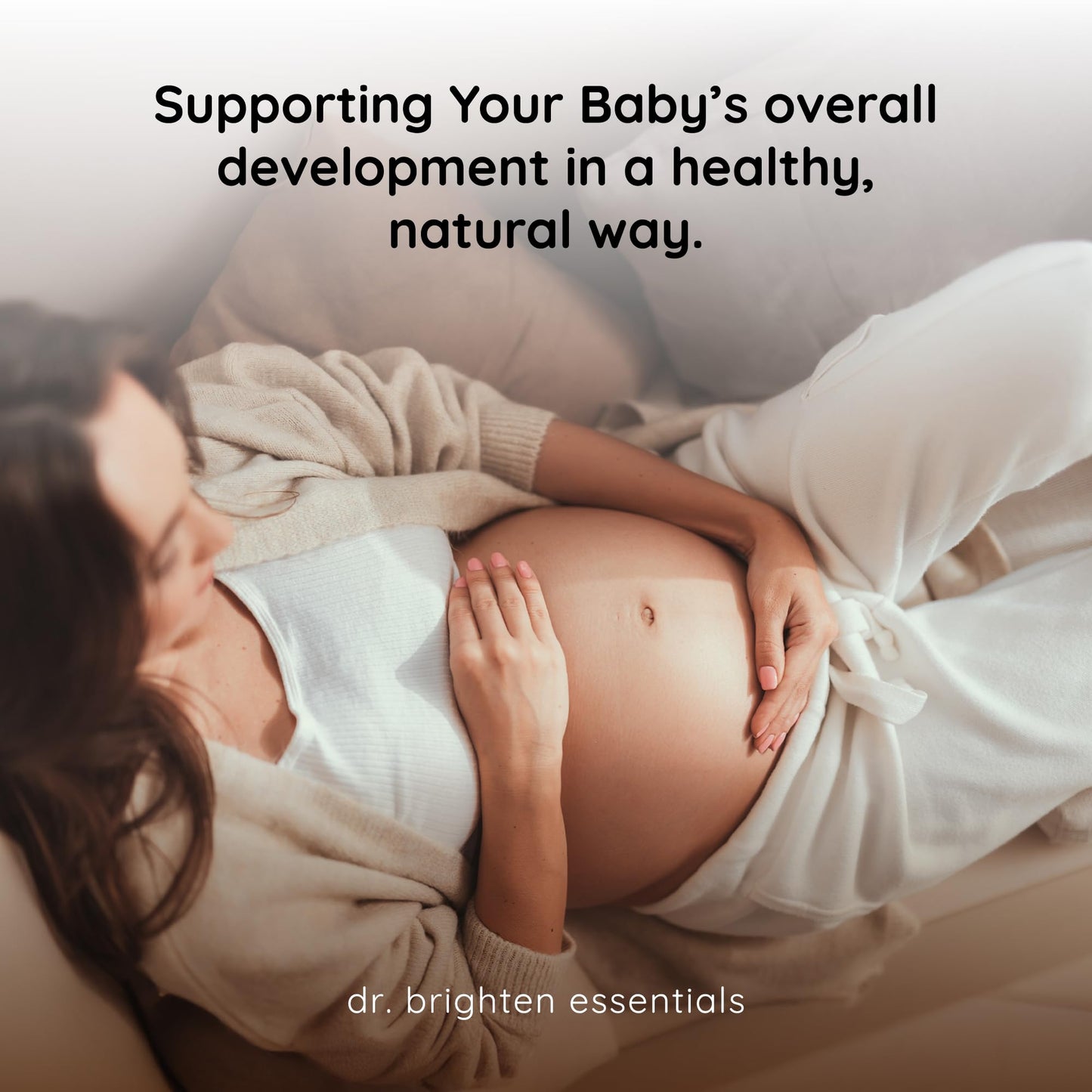 Dr. Brighten Prenatal Plus - Women's Formulation, Active B Vitamins, Minerals, Antioxidants for Pregnant or Nursing Mothers, Non-GMO Vegan, No Gluten, No Soy - 180 Capsules