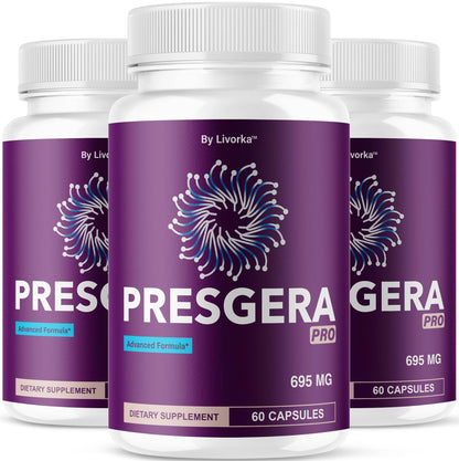 LIVORKA Presgera Pro Capsules (3 Pack) – Advanced Nerve Health Formula