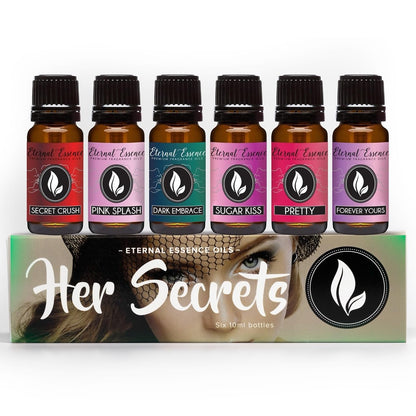 Eternal Essence Oils Her Secrets Set of 6 – Premium Fragrance Oils (10ml each)