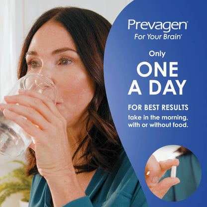 Prevagen Regular Strength 60 Capsules | Apoaequorin + Vitamin D3 | 7-Day Pill Minder