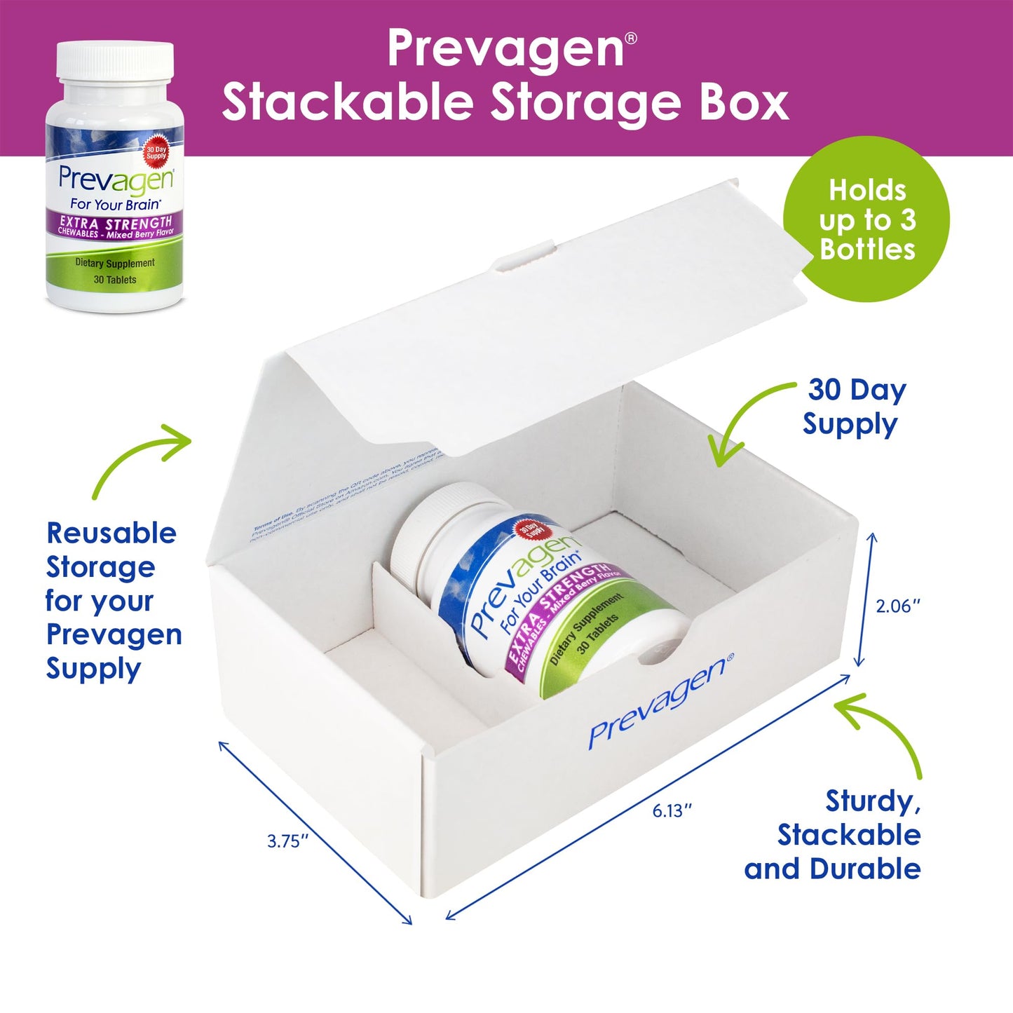 Prevagen Extra Strength Mixed Berry Chewables – 30 Tablets | 20 mg Apoaequorin + Vitamin D3