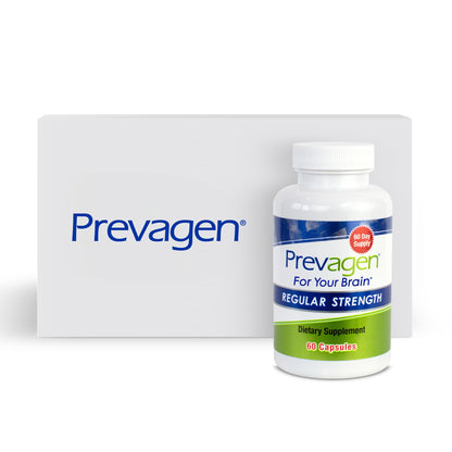 Prevagen Regular Strength - 60 Capsules (2 Month Supply) | Apoaequorin 10 mg + Vitamin D3