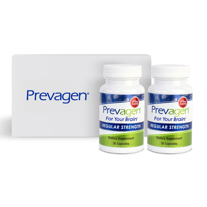 Prevagen Regular Strength – 30 Capsules (2 Pack) | 10 mg Apoaequorin + Vitamin D3