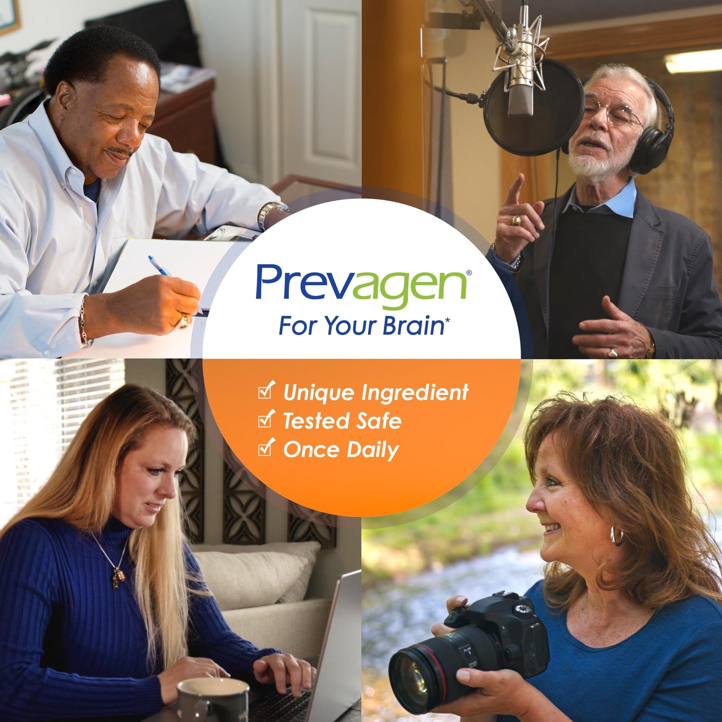 Prevagen Regular Strength Orange Chewables – 30 Tablets | Apoaequorin 10 mg + Vitamin D3