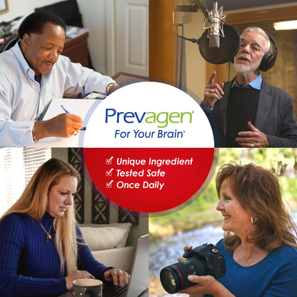 Prevagen Extra Strength - 30 Caps | Apoaequorin 20mg + Vitamin D3 | 7-Day Pill Minder