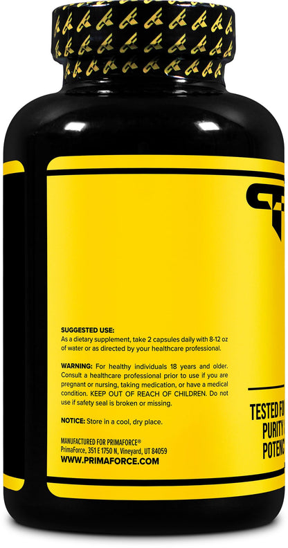 Primaforce Alpha Lipoic Acid 600mg – 240 Capsules, 120 Servings