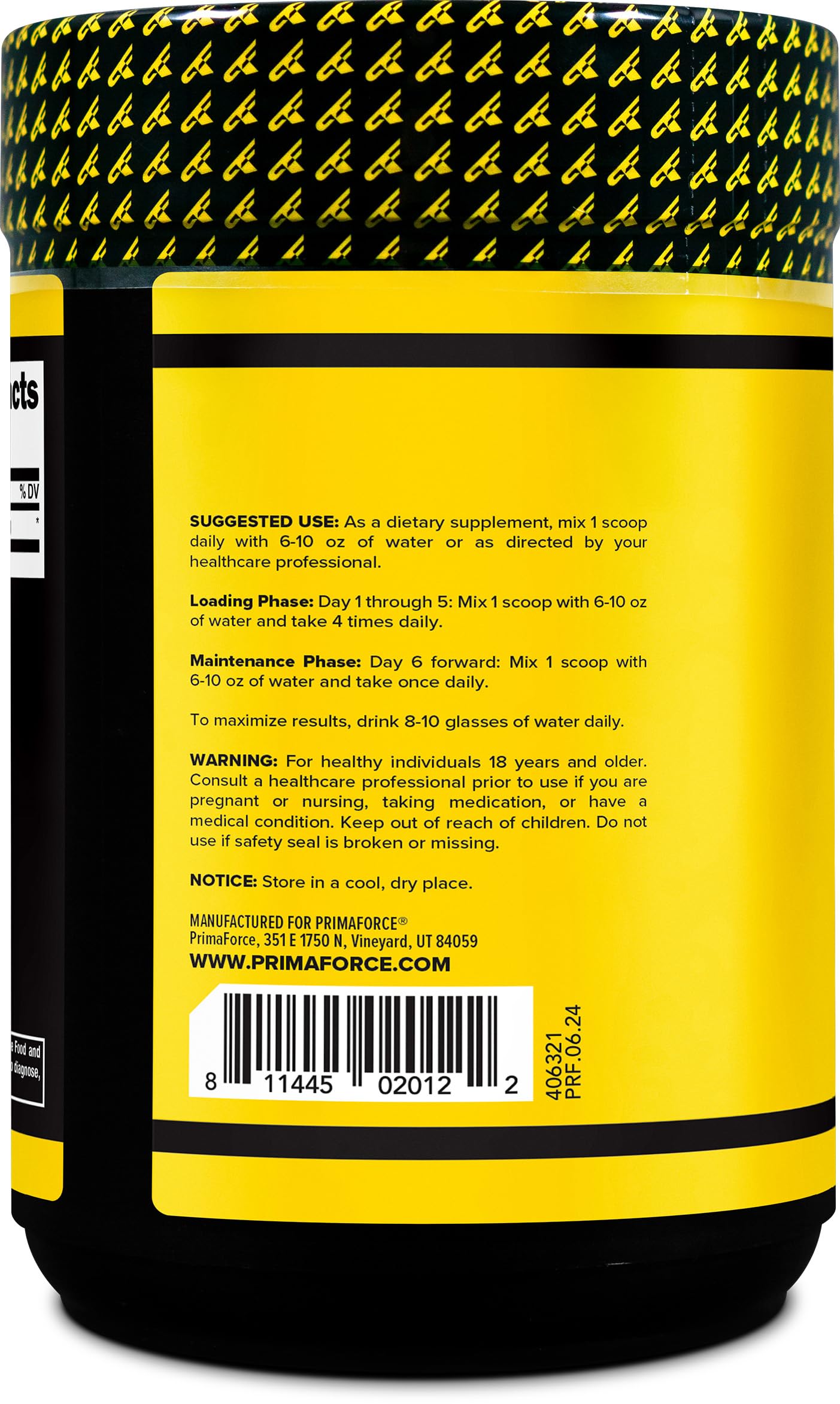 Primaforce Creatine Monohydrate Powder – 1 KG Micronized | Gluten Free