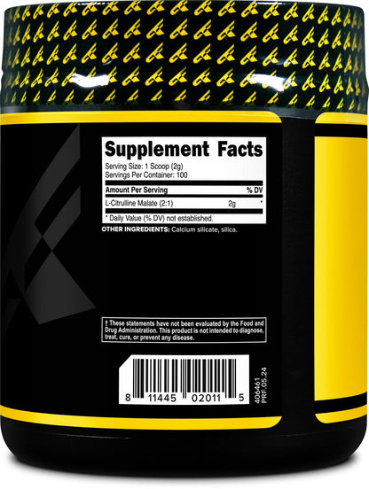 PrimaForce L-Citrulline Malate Powder – Unflavored, 200g | Pre-Workout
