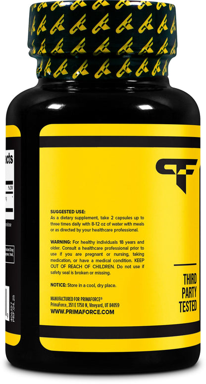 Primaforce Yohimbine HCl 2.5mg – 90 Capsules | GMO Free & Gluten Free