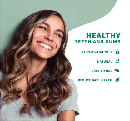 Primal Life Organics Dirty Mouth Gum Serum & Toothpowder – Spearmint, 1 oz