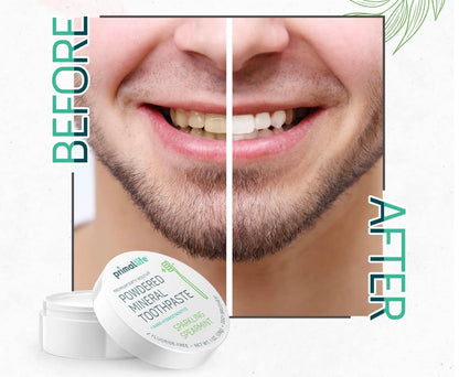 Primal Life Organics Dirty Mouth Gum Serum & Toothpowder – Spearmint, 1 oz