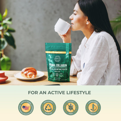 Primal Harvest Collagen Powder Type I & III – 2-Pack, Unflavored