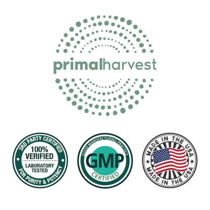 Primal Harvest Total Male+ Multivitamin for Men – Energy & Vitality (90 Count)
