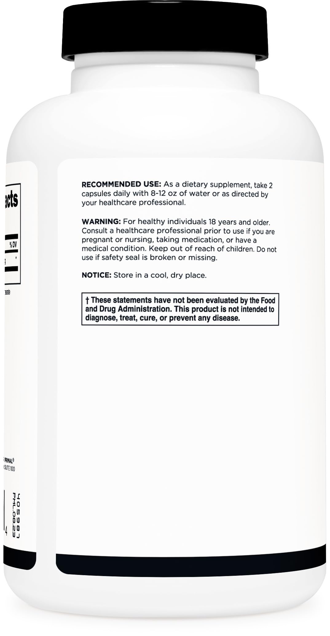 Primal L-Citrulline Capsules (180 Capsules, 1,500 mg Per Serving) | Premium L-Citrulline Supplement