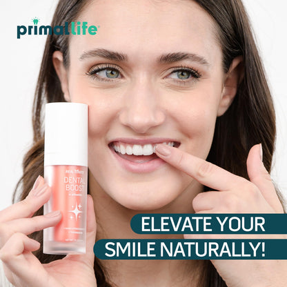 Primal Life Organic Real White Dental Boost | Natural Teeth Whitener