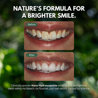 PRIMALS Fluoride-Free Toothpaste Tablets – Nano-Hydroxyapatite, 60 Count