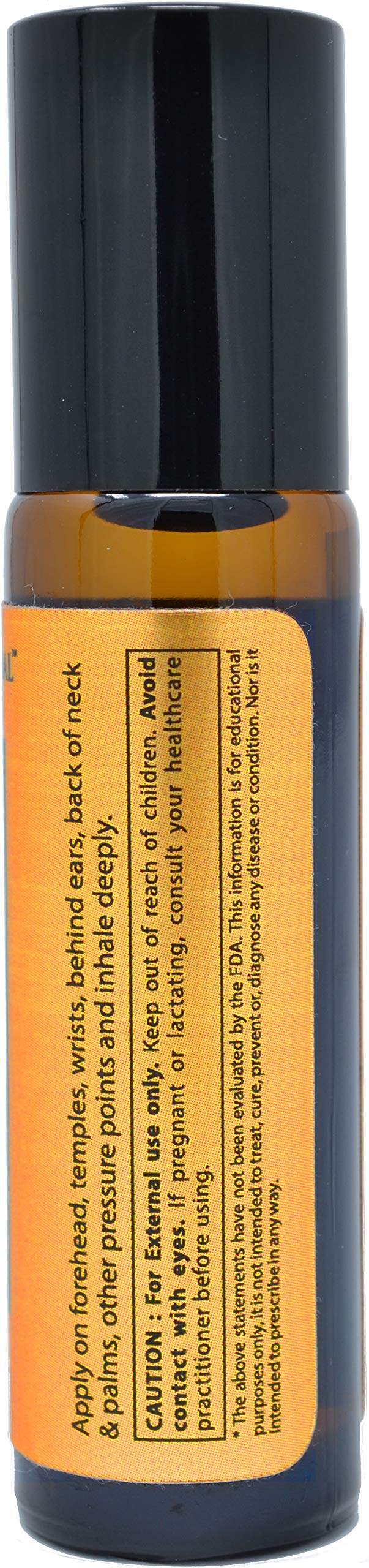 Prime Natural Headache Relief Essential Oil Roll-On 10ml – Pre-Diluted Migraine & Tension Roller