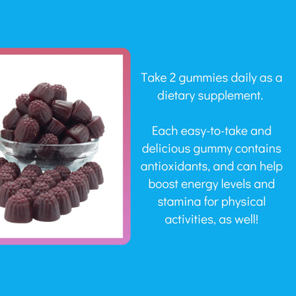 Primo Beets Treats Duo – Circulation Support Gummies (Beet Root, Black Cherry)